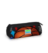 Coral High Kids Siyah Basketbol Desenli Üç Bölmeli Kalem Çantası 22321