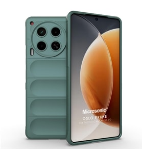 Microsonic TECNO Camon 30 Kılıf Oslo Prime Yeşil (Yeşil)