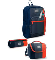 Coral High Kids Renkli Çizgili 3'lü Okul Çanta Seti SET0123782 - Erkek
