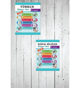 Ata 5.Sınıf Türkçe-Sosyal Bilgiler Süper Set