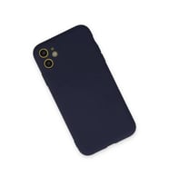 İphone 11 Kılıf Nano İçi Kadife  - Lacivert