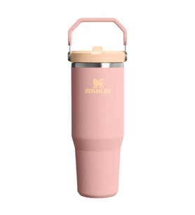 Stanley The IceFlow Flip Straw Pipetli Termos Bardak 0,89 LT Peach Rose