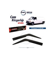 Cam Rüzgarlığı Volkswagen Transporter T4 1990-2003 ile uyumlu (Siyah)