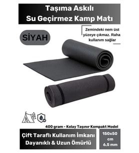Taşıma Askılı Su Geçirmez Konforlu Kalın Rahat Çift Taraflı Kamp Zemin Çadır Uyku Matı Yer Minderi