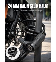 2 Anahtarlı Güvenli Kilit Sistemi ile Günlük Kullanıma Uygun Tasarım