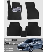 PEUGEOT 307 (2001-2008) Uyumlu EVA Paspas Tam Set–Araca Özel,Oto Paspas,Kolay Montaj