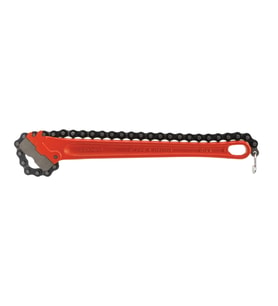 Rıdgıd 31315 15¾''/390mm Ağır Hizmet Tipi Zincirli Boru Anahtarı (Kırmızı - Açık Gri)