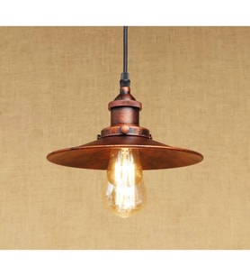 Mylights Retro Bakır Eskitme Tekli Sarkıt Avize 23 Cm (423971396)