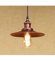 Mylights Retro Bakır Eskitme Tekli Sarkıt Avize 23 Cm (423971396)