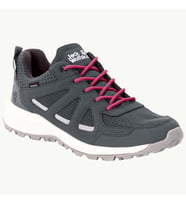 Jack Wolfskin 4051341 Woodland 2 Texapore Low W Grey/Red Kadın Outdoor Ayakkabı (Gri)