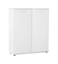 Adore Mobilya Trendline 5 Raflı Çok Amaçlı Dolap-Mat Beyaz 91x108x35 cm (GxYxD)