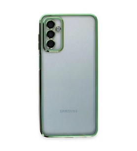 Galaxy M23 Kılıf  Lensli  - Yeşil