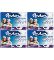 Goodcare Hasta Bezi Yetişkin Bel Bantlı Tekstil Yüzey M Medium - Orta 120 Adet (4PK*30)
