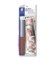 Staedtler Mars 6'lı Sert Pastel Çubuklar 
