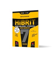 Hız Yayınları 7. Sınıf Hibrit Sosyal Bilimler Soru Bankası Maarif Müftedat
