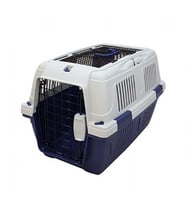 Strong CD4 Jumbo Boy Üstten Açılır Kedi Köpek Taşıma Çantası Kabı Lacivert