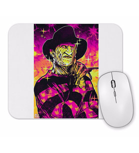 Neon Horror Freddy Mouse Pad
