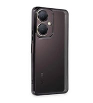 Vivo Y27 Kılıf Kamera Korumalı Lensli Silikon - Siyah