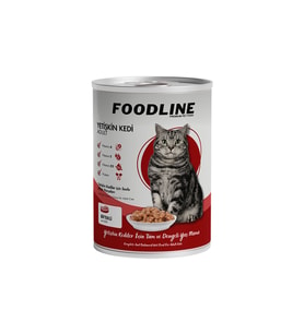 Foodline Biftekli Yetişkin Kedi Konservesi 400 Gr