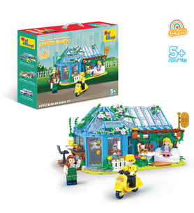 Ogi Mogi Toys Eğitici Bloklar Kahve Evi 642 Parça Yapı Seti (Karışık)