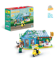 Ogi Mogi Toys Eğitici Bloklar Kahve Evi 642 Parça Yapı Seti (Karışık)
