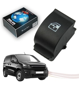 Fiat Doblo (510, 511) 2022-... Ön Sol Cam Açma Düğmesi Kapağı