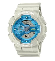 Casio Ga-110As-5A G-Shock Dijital Analog Takvimli Işıklı Alarmlı Erkek Kol Saati (Gri)