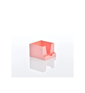 Ops Küp Notluk Kartvizitlikli Pastel Pembe Kartvizitlikli Küp Notluk