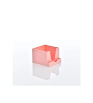 Ops Küp Notluk Kartvizitlikli Pastel Pembe Kartvizitlikli Küp Notluk