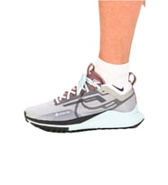 Nike React Pegasus Trail 4 GoreTex Su Geçirmez Reflektörlü Yürüyüş Koşu Ayakkabısı Gri-Mavi