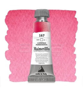 Maimeri Blu Tüp Sulu Boya 12 ml S1 No:167 Permanent Carmine