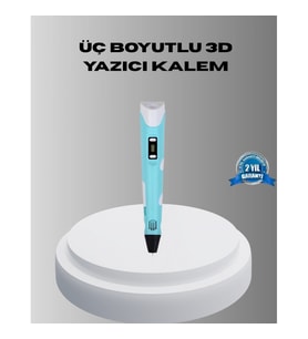 Mey İthalat® 3D Yazıcı Kalem Taşınabilir FDM Teknolojili ve Çok Amaçlı Kullanımlı