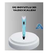 Mey İthalat® 3D Yazıcı Kalem Taşınabilir FDM Teknolojili ve Çok Amaçlı Kullanımlı