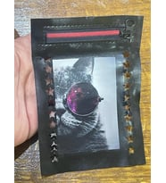 13X9 CM HAYVAN GÖRSELLİ FERMUAR DETAYLI APLİKE ARMA HOBİ DİKİŞ AKSESUARI