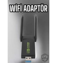 Wifi Adaptör Çift Bantlı Kablosuz Wifi Adaptörü
