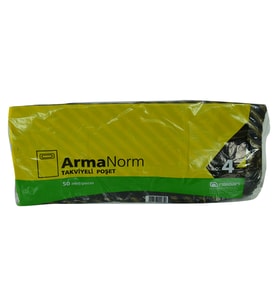 LokmanAVM ArmaNorm Takviyeli Çanta Poşet Karma Desen Renk 40X50 50 Adet No:4