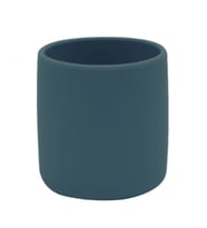 Oioi Silikon Mini Bardak Deep Blue