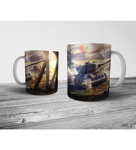 Pixxa World of Tanks Blitz Kupa Bardak Model 5