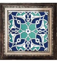 Armada Çini 20x20 Cm Ac 80 Selçuklu İznik Desen Kütahya Çini Pano