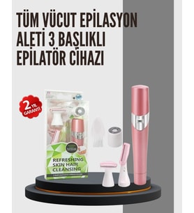 Evde Kolay Epilasyon İçin Taşınabilir Tüy Alma