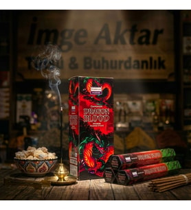 Darshan Dragon Blood (Ejderha Kanı) Çubuk Tütsü (20'li Paket) - Güçlü ve Koruyucu