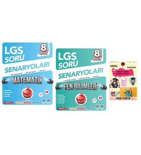 NARTEST YAYINLARI 8.SINIF LGS SORU SENARYOLARI MATEMATİK - FEN BİLİMLERİ LGS ÇIKMIŞ VE BENZER SORULA