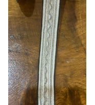 ZİNCİR DETAYLI TASARIM ŞERİT DİKİŞ GİYİM AKSESUARI EN 2 CM 1 METRE