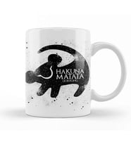 Hakuna Matata Lion King Disney Kupa Bardak Porselen