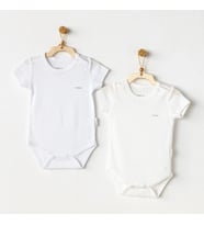 Andywawa Ac25554 Sleeve Jacquard 2'li Basic Body White Snow