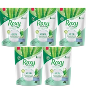 Dalan Roxy Bio Clean Matik Sabun Tozu 800GR Aloe Vera (5 Li Set) (130 Yıkama)