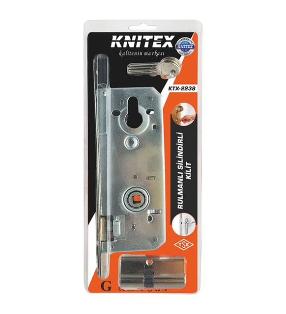 Knitex Ktx-2238 Silindirli Kapı Kilidi 40 Mm-89