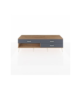 Hyperion TV Ünitesi 3 Çekmeceli  176x44x51 Çam-Çam/Antrasit