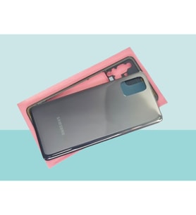 Tkgz - Samsung Galaxy M31S FULL KASA Arka Kapak Batarya Kapağı - SİYAH