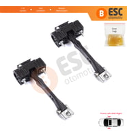 Peugeot 508 MK1 2010-2018 9686658480 İçin 2 EA Ön Sağ ve Sol Kapı Gergi Yayı